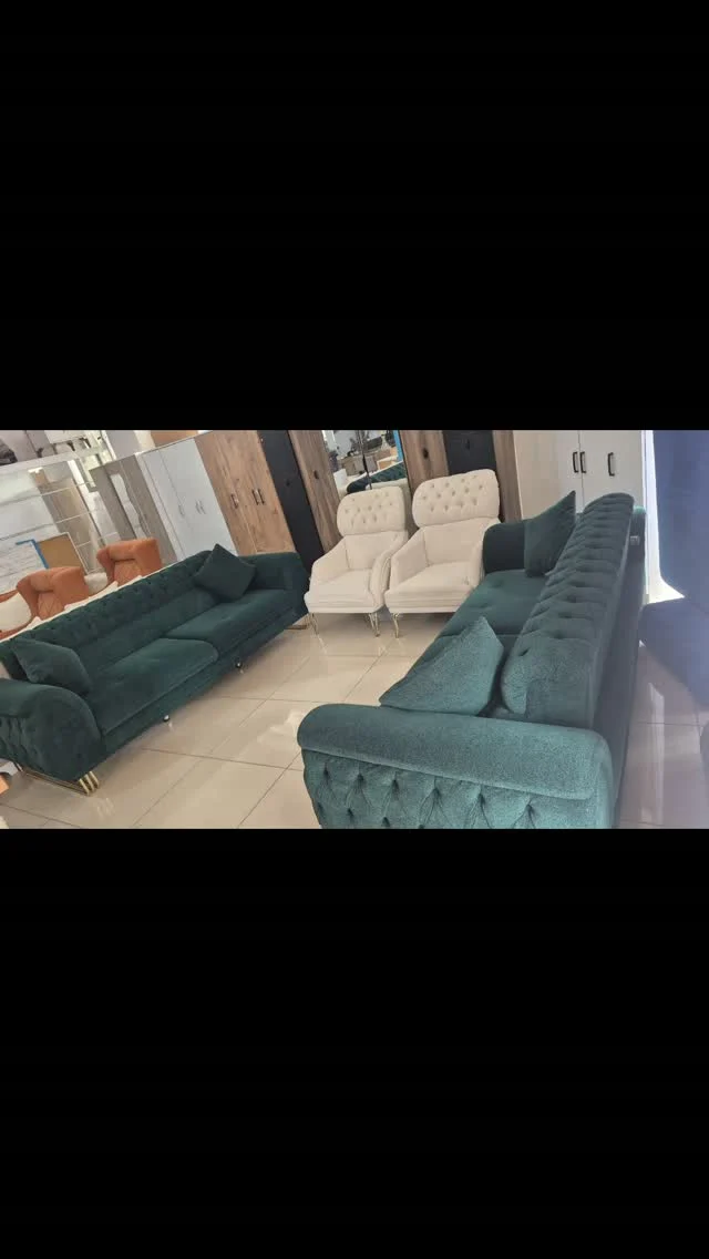 3 aylık, sıfırdan farksız lüks köşe koltuk takımı